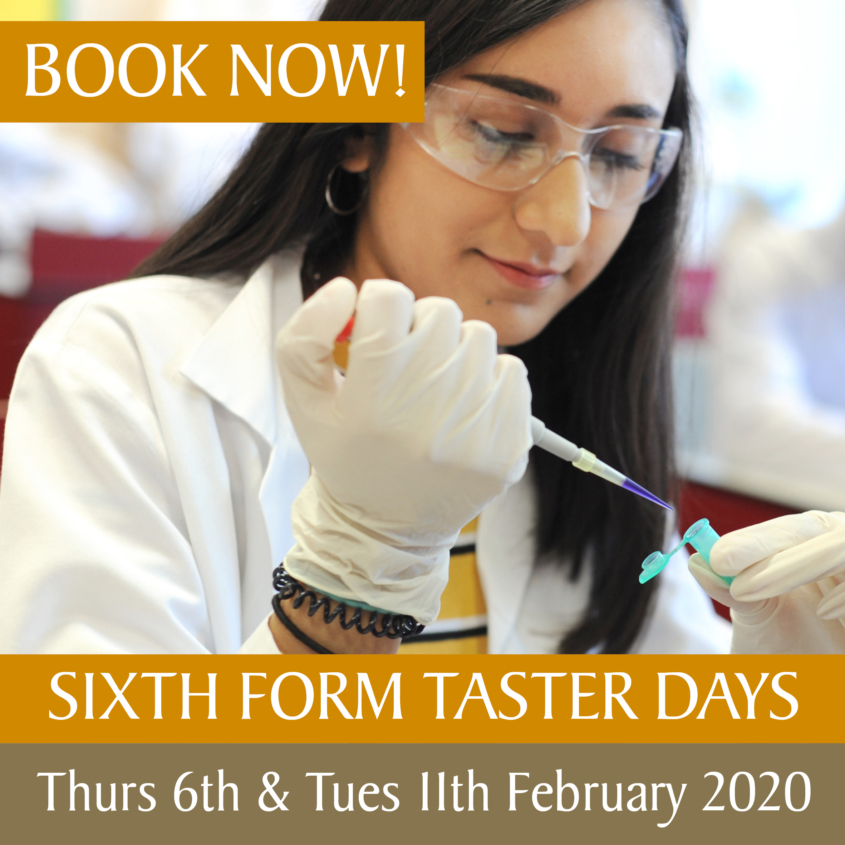 Sixth Form Taster Day